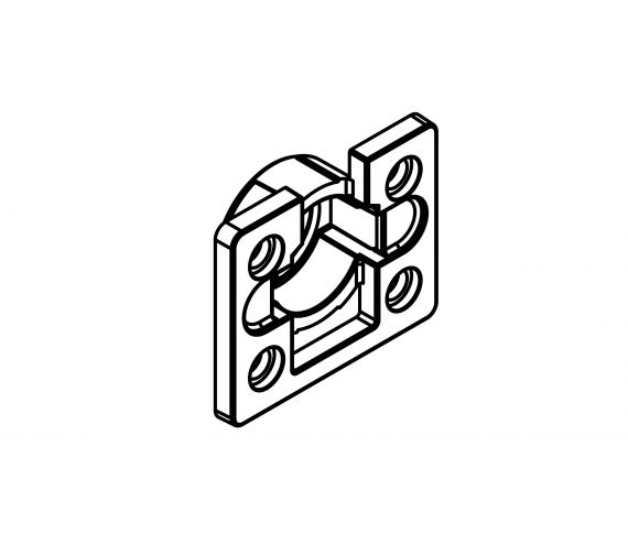 HOUSING HAWA CLIPO 26/36, PLASTIC