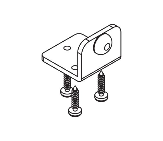 DOOR-FOLLOWER SET HAWA FRONTINO/COMBINO/CLIPO, 2 DOORS, UNIT= 1 PCS