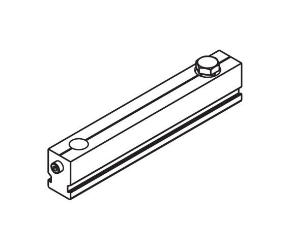 SUSPENSION PLATE, M14, WITH FIXING SCREWS (JUNIOR 160 G GV)