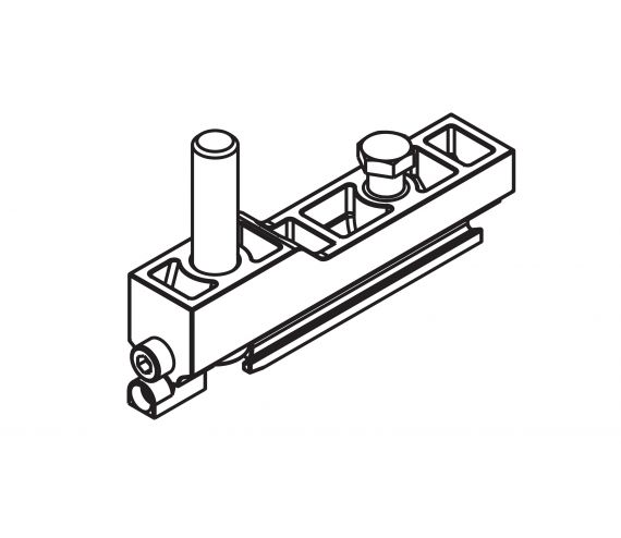 SUSPENSION PLATE, WITH HANGER BOLT M10 (JUNIOR 80 B G GV)