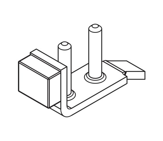 STRIKE PLATE FOR HAWA JUNIOR 80