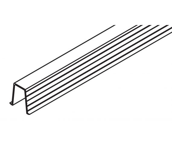 GUIDE PROFILE PLASTIC, 1300 MM, GROOVE MOUNTED