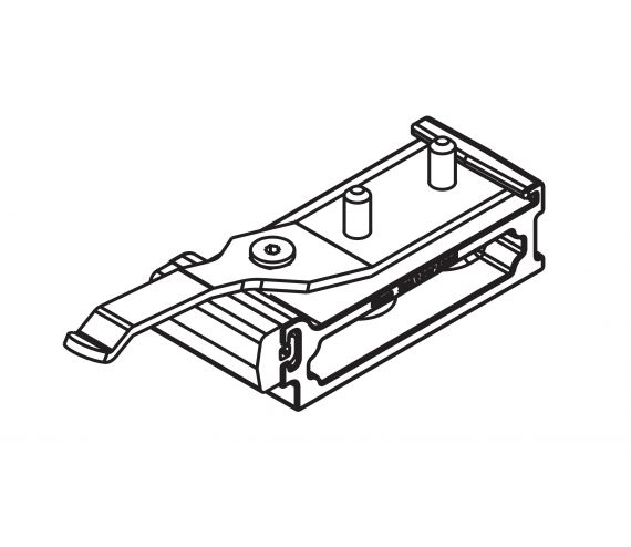 TRACK STOP,ADJUSTABLE RETAINING FORCE