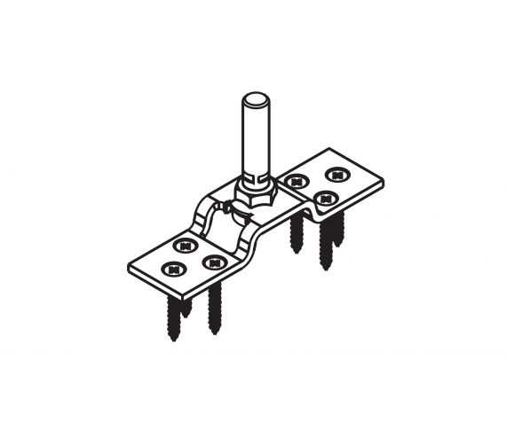 TOP FIXING PLATE, WITH BOLT M12