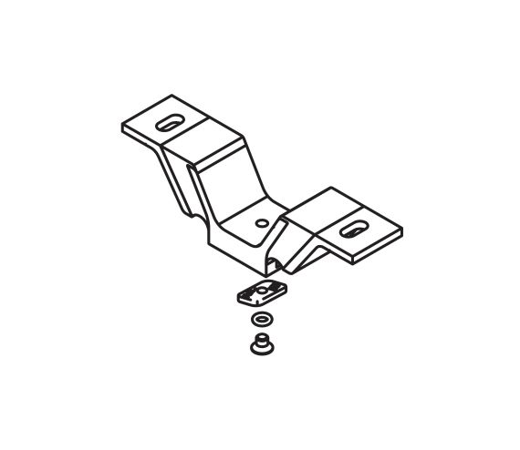 HAWA SOUNDEX FOR HAWA JUNIOR 80, INCLUDING FIXING PARTS FOR TOP TRACK