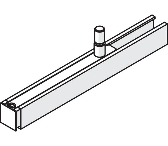 TOP FIXED SUSPENSION WITH PLATE AND HANGER BOLT M10