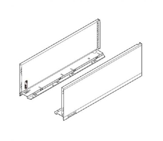 LEGRABOX ZIJKANT L+R C-HOOGTE 270MM ORION GRIJS 770C2702S  Z R+L  V1 OG-M