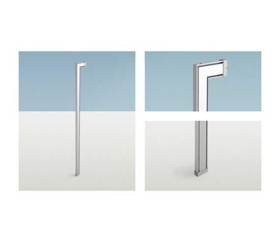 HETTICH Amari vloer- / wandaansluitprofiel, 2200 mm, aluminium, geanodiseerd