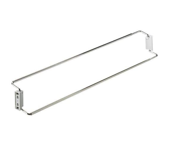 HETTICH schoenenrek, zijmontage, 485-830 x 265 x 145 mm, staal, verchroomd