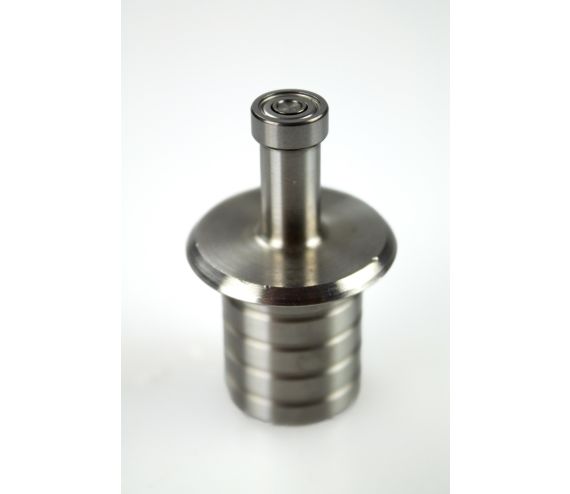 HAWA INOX DEURGELEIDER INBOOR 20 MM / INBOORDIEPTE 25 MM
DIA ROLLEMENT / 9.98 MM  / PAST BIJ GELEIDI