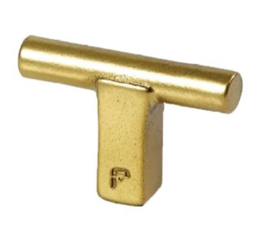 JOLIE KNOP CORE MESSING ANTIEK GOUD 50X34X12MM