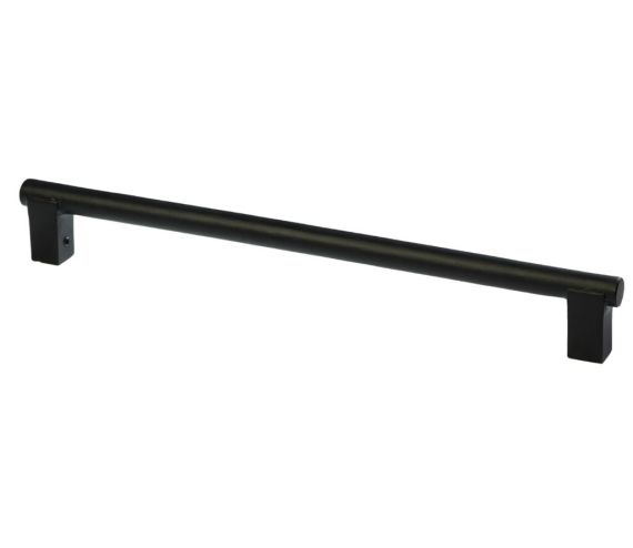 JOLIE DEURGREEP CORE MESSING ZWART CC320MM L351XB20XH47MM INCL. DOORGAANDE EN PAARSGEWIJZE BEVESTIGI