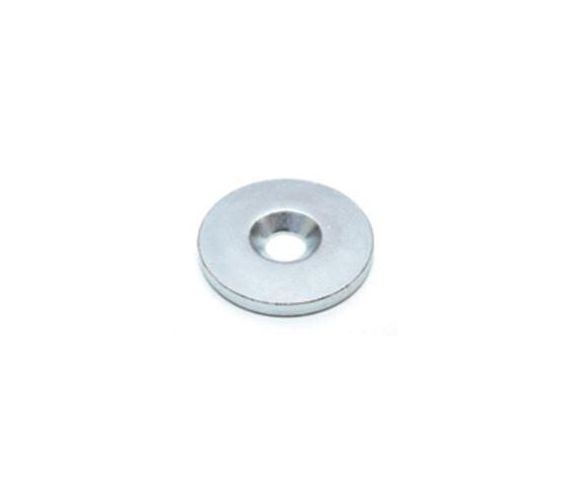 DEURMAGNEET NEODYMIUM TEGENPLAAT DIA 64 - DIKTE 3MM - MET GAT