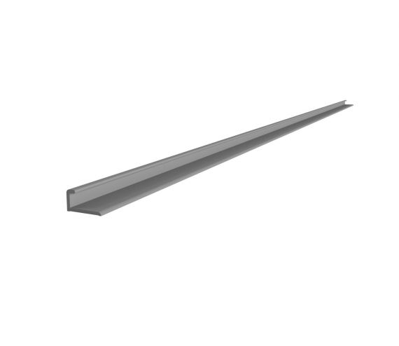 ONE 4 ALL ALUMINIUM PROFIEL LENGTE 2000 X 11 X 6 MM ALU GEADONISEERD SET VAN 10 STUKS