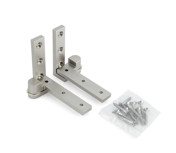 PAW-80 INSET DOOR PIVOT HINGE per paar  ( 2 paar nodig per deur)