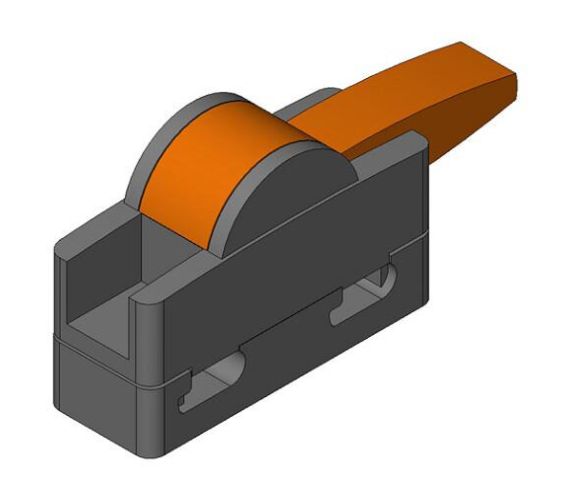 KABEL KOPPELSTUK INSERTA SERVO DRIVE ZWART Z10V1000.01KNOTEN V50OR/S