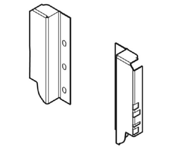 Rugwandhouder B li+re voor houten rugwand, voor TANDEMBOX ANTARO