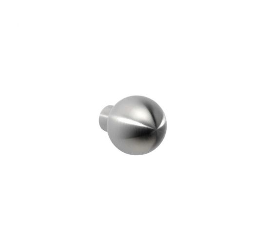 DID INOX KASTKNOP  BOL    158  D:25: I-158 25 mm. INOX MATE